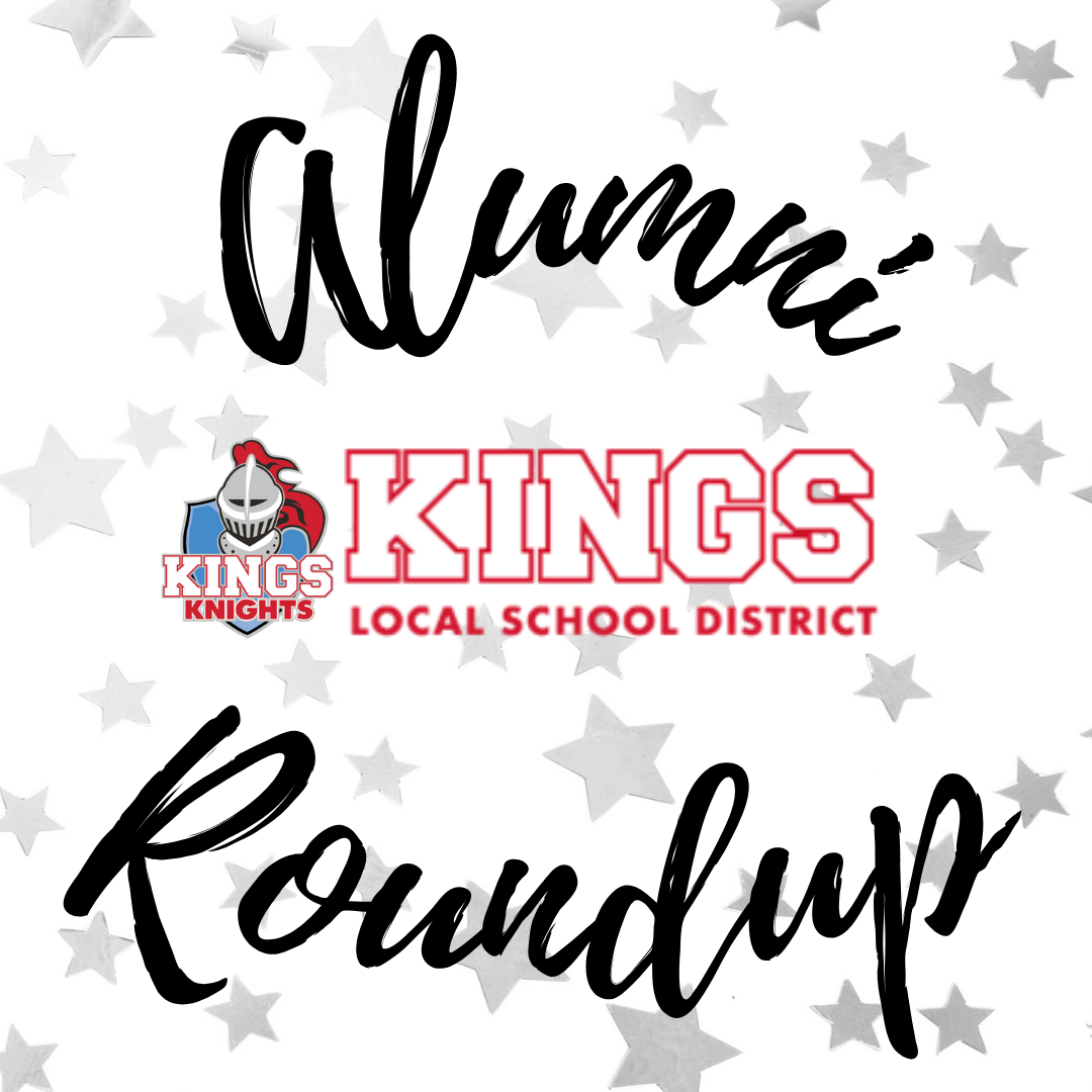 kings alumni roundup graphic